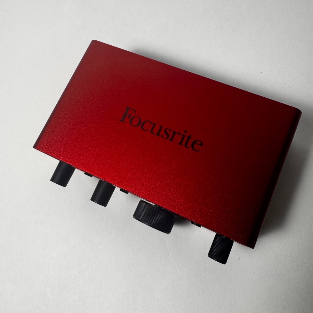 Focusrite Scarlett Red Solo 3rd Gen USB Audio Interface